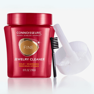 Fine jewellery cleaner by Connoisseurs with brush and dip tray